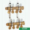 3 Loops To 12 Loops Brass Manifold Floor Heating Untuk Pex Pipe