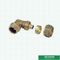 Equal Threaded PEX Brass Fittings Female Threaded Untuk Tabung Tembaga