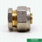Female Pipe Plug Threaded Coupling Fittings Kompresi Fitting Sekrup Kuningan Untuk Pipa Pex Aluminium Pex