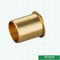 Aluminium PE Pipe CZ132 Brass Compression Fittings Dengan Lengan SS