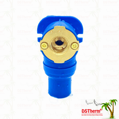 Fitting PEX Biru Siku PEX Tahan Korosi Pemasangan Fleksibel Warna Kustom