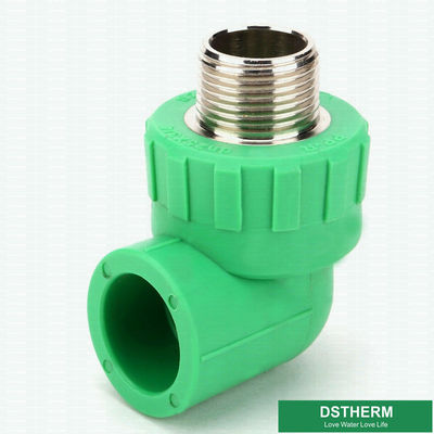 ISO15874 Male Threaded Elbow 90 ° Ppr Pipe Fittings