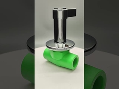 Klep Bola PPR Tembaga-Plastik Mewah Tahan Korosi Tingkat Tekanan Tinggi