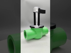 Klep Bola PPR Tembaga-Plastik Mewah Tahan Korosi Tingkat Tekanan Tinggi