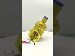 Brass Lock Gate Valve Untuk Sistem Pipa Ketahanan Korosi Ukuran Disesuaikan