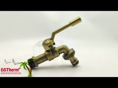 Bronze Heavy Duty Classic Aluminum Handle Bibcocks Spigot Valve Water Tap Water Spout Faucet