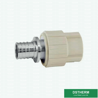 Nikel Disepuh PEX Brass Fittings Ppr Slide Fittings Converters