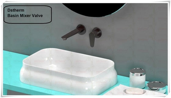 PPR Basin Valve Disembunyikan Mixer Valve Cold Hot Water Faucet Hitam Warna Ppr Kuningan Faucet