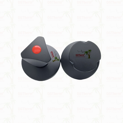 Triangle Handle Stop Valve Bagian atas Brass Cartridge Black Plated Valve Disembunyikan Valve Cartridge Global Valve Cartridge