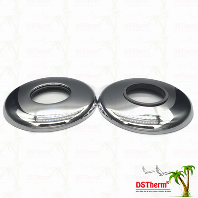 Tiga arah Panel Bulat Ppr Mixer Shower Valve Air Panas Dingin Balansing Valve
