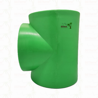 PPR Equal Tee Untuk Sistem Pipa PN25 DN160 Daya tahan Tinggi Eco Conscious