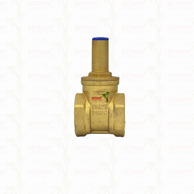 Brass Lock Gate Valve Untuk Sistem Pipa Ketahanan Korosi Ukuran Disesuaikan