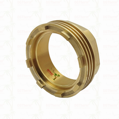 Tembaga Wanita & Pria Threaded sisipan CW617N untuk katup Konduktivitas termal yang lebih tinggi ketahanan korosi