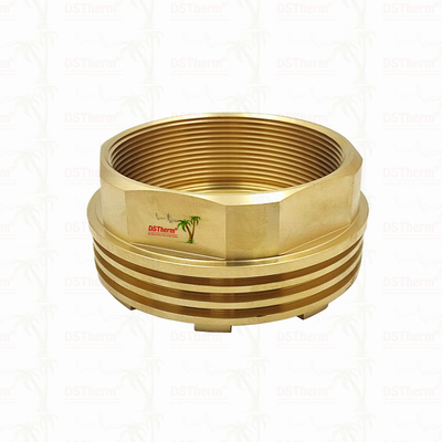 Tembaga Wanita & Pria Threaded sisipan CW617N untuk katup Konduktivitas termal yang lebih tinggi ketahanan korosi
