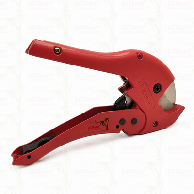 Pemotong Pipa Plastik Merah Pemotong PPR ISO9001 DIN8077/8078 20-40MM