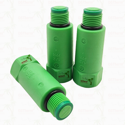 PPR Pipe Plug PPR Test Plug Long Plug Warna/Logo Disesuaikan 1/2" 3/4"
