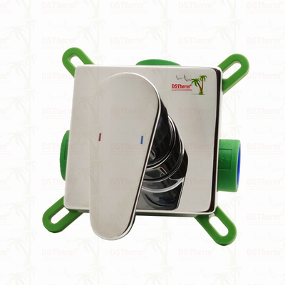 Katup Pancuran Mixer 3 Arah Berlapis Krom PPR 20mm 25mm
