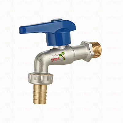 Keran Ganda Outlet Aluminium Universal Klasik Sedang Gagang Keran Kuningan Keran Kuningan 1/2"*3/4"*3/4"