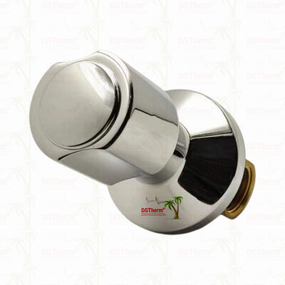 Katup Stop Kuningan Berlapis Krom Katup Global Gaya Amerika Selatan B 1/2"-1"