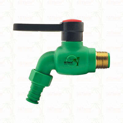 PPR Bibcocks Air Spout Faucet Air Tap Spigot Warna Disesuaikan 1/2 "