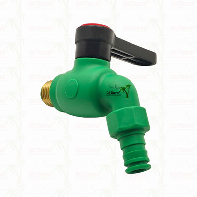 PPR Bibcocks Air Spout Faucet Air Tap Spigot Warna Disesuaikan 1/2 "