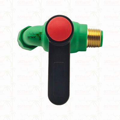 PPR Bibcocks Air Spout Faucet Air Tap Spigot Warna Disesuaikan 1/2 "