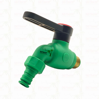 PPR Bibcocks Air Spout Faucet Air Tap Spigot Warna Disesuaikan 1/2 "