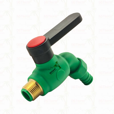 PPR Bibcocks Air Spout Faucet Air Tap Spigot Warna Disesuaikan 1/2 "