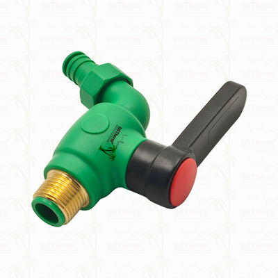 PPR Bibcocks Air Spout Faucet Air Tap Spigot Warna Disesuaikan 1/2 "