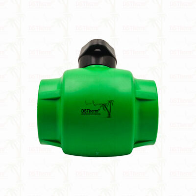 PPR Ball Valve dengan Waving Handle dan Brass Ball Untuk Sistem Pipa 20-63MM Disesuaikan