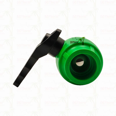 PPR Ball Valve dengan Waving Handle dan Brass Ball Untuk Sistem Pipa 20-63MM Disesuaikan