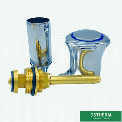 Kartrid Berat Lebih Berat Ppr Stop Valve Brass Round Zinc Alloy Handle 1/2
