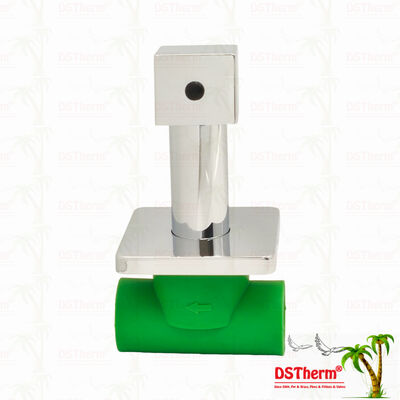 PPR Chrome Plated Stop Valve Dengan Cube Handle Global Vlave 20-32mm